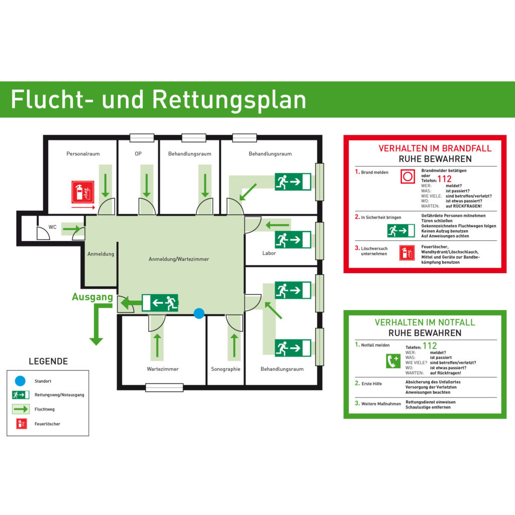 Fluchtplan